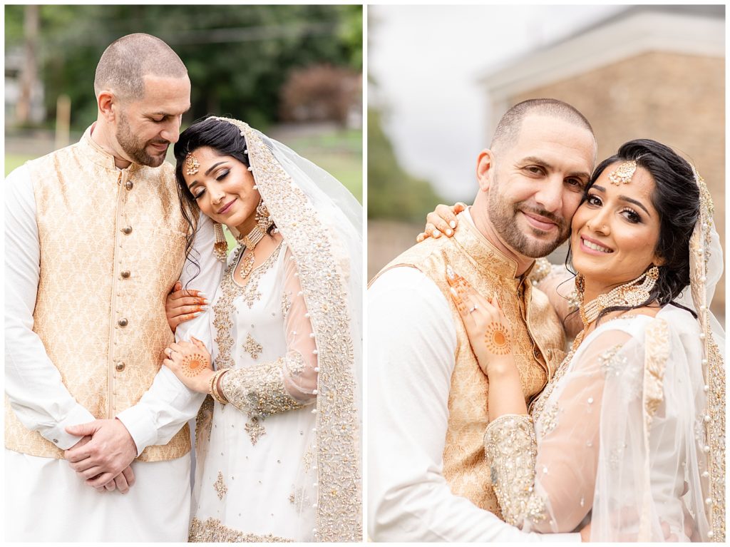 New Jersey Intimate Wedding Ceremony Photographed by Diana and Korey Photo and Film