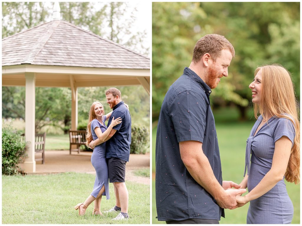 Park for engagement session in New Jersey